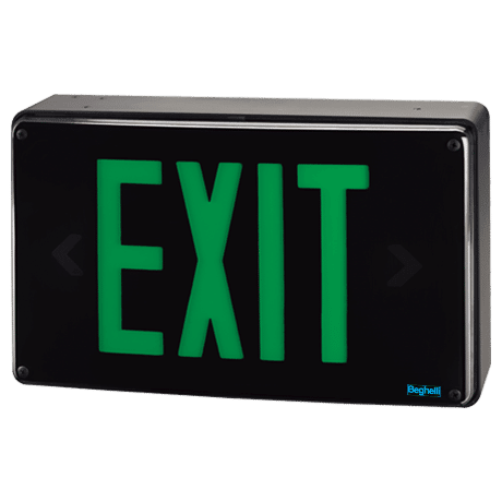 Vandal Resistant Exit Sign | Fortezza Exit Sign